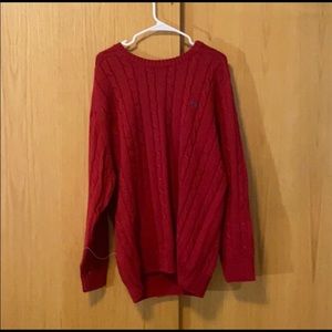 Alexander Julian red sweater